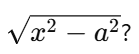 <p>What substitution should you use if you see this?</p>