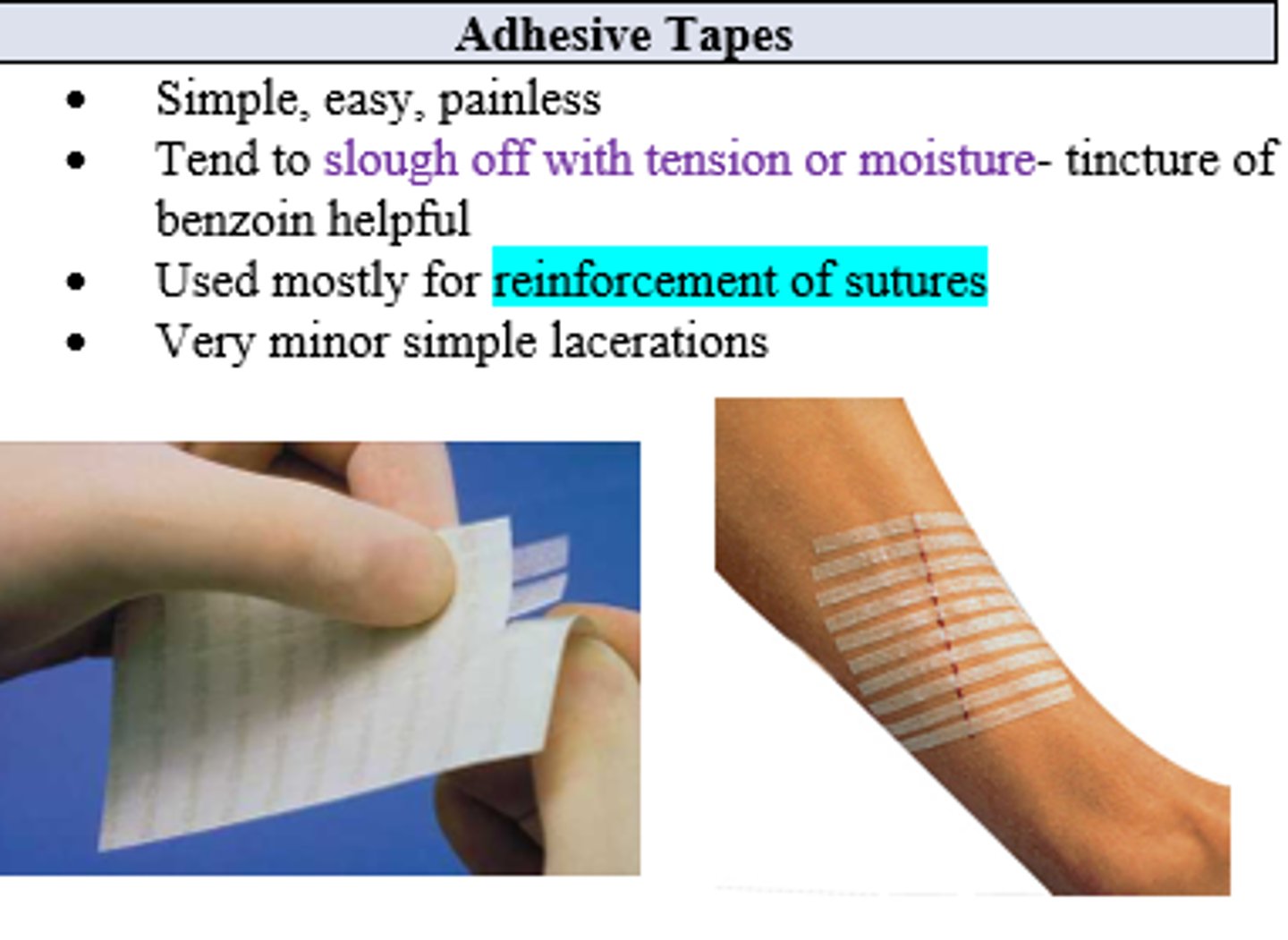 <p>Adhesive tapes</p>