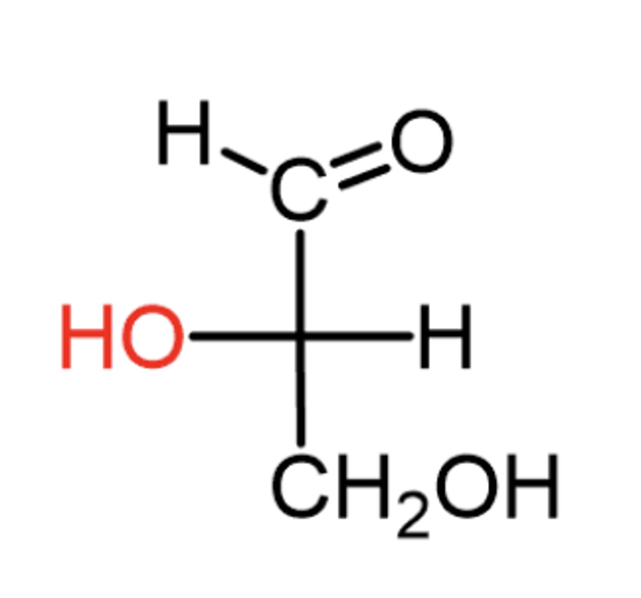 <p>The L enantiomer</p>