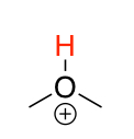 <p>Protonated alcohols </p>