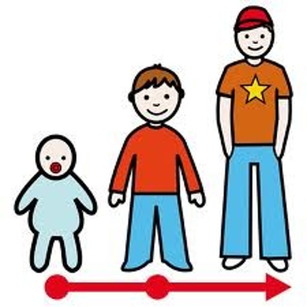 <p>to become too big for something: lớn quá không dùng vừa nữa</p><p>He grew out of his clothes.</p><p>→ Cậu ấy lớn lên nên quần áo chật rồi.</p>