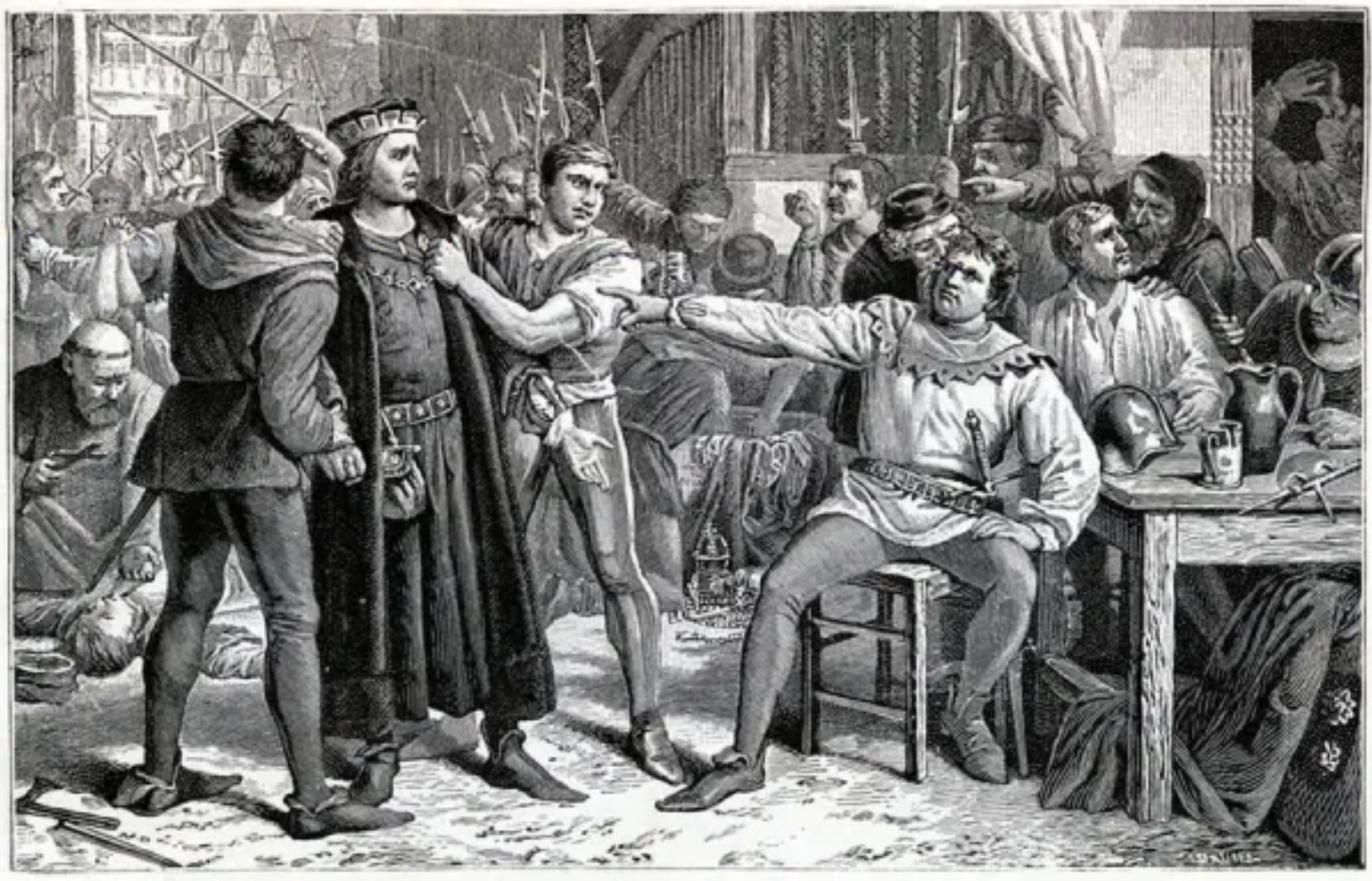 <p>Who was Lord Saye? And who was William Crowmer?</p>