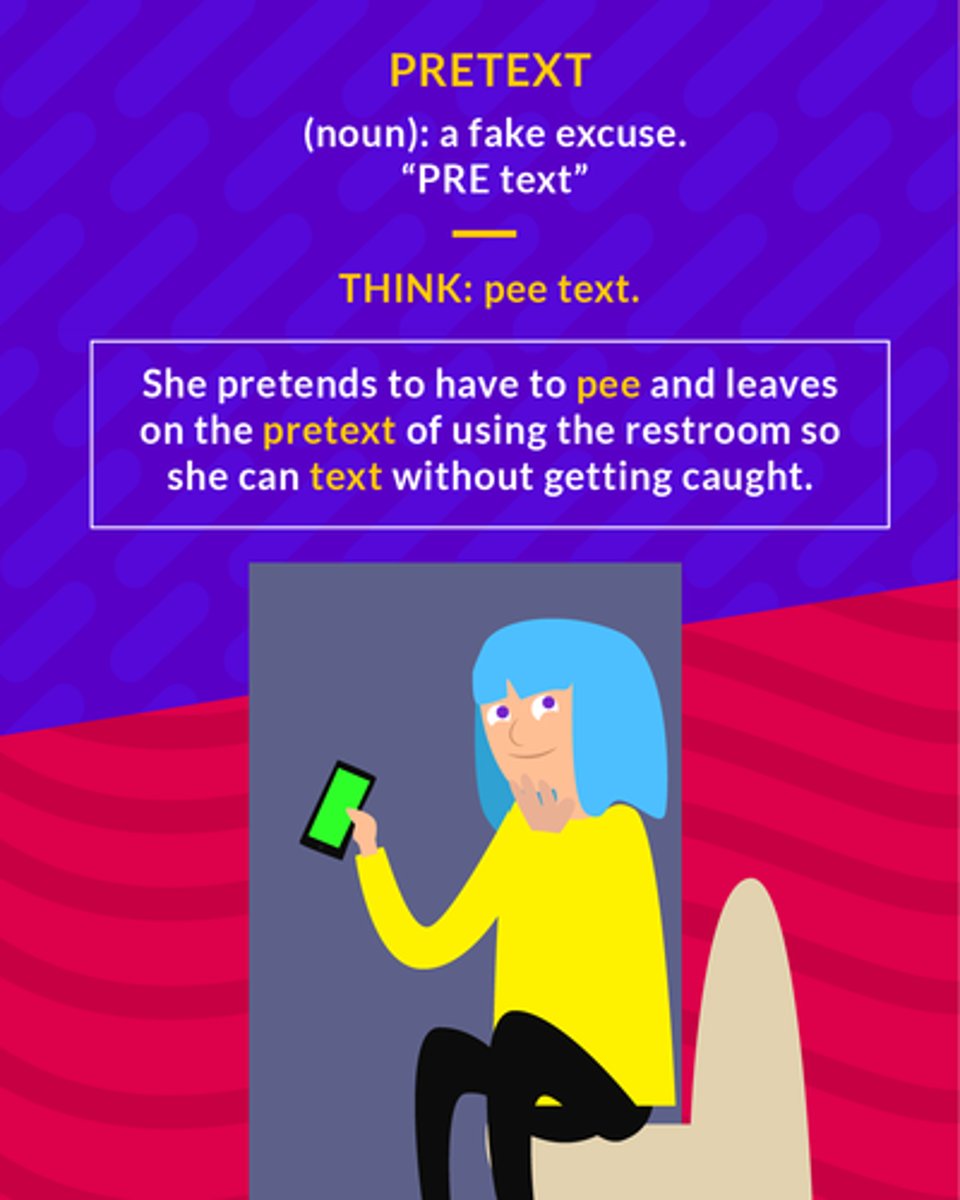 <p>a false reason, deceptive excuse</p>