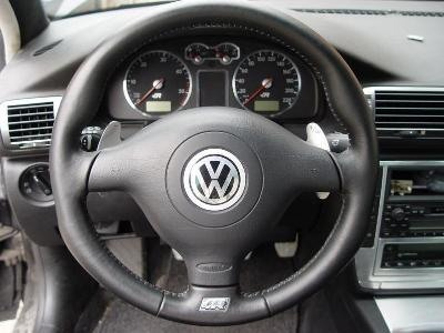 <p>the steering wheel</p>