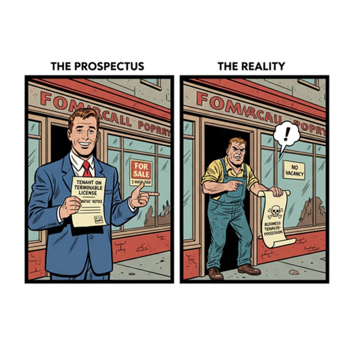 <p>Chapter: Vitiating Elements: Misrepresentation (The Representation Must be One of Fact, not Intention)</p><p>Facts: P bought commercial land sold as if the tenant only held a terminable licence with three months' notice. In reality, they had exclusive possession under a business tenancy protected by the Landlord and Tenant Act 1954.</p><p>Principle: Misrepresenting a tenancy arrangement as a terminable licence amounts to actionable misrepresentation.</p>