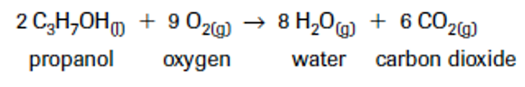 <p>Same as usually combustion</p>