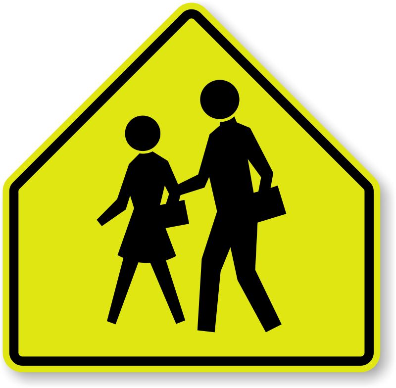 <p>What does this warning sign indicate?</p>