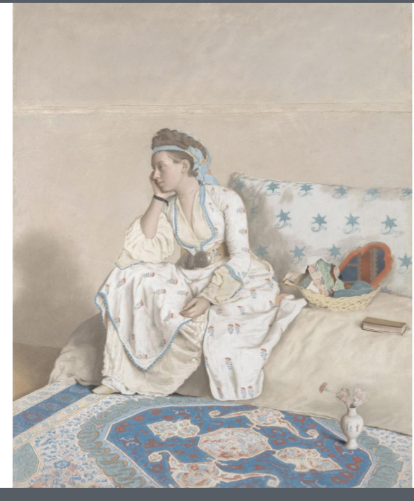 <p>Marie Fargues, Wife of the Artist, in Levantine Costume</p>