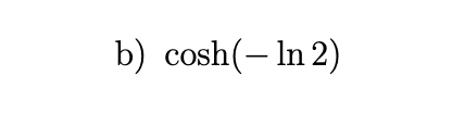 <p><span>Find the exact numerical value of each expression.</span></p>