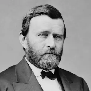 <p>18th president of the US who was naive to corruption in his administration.</p>