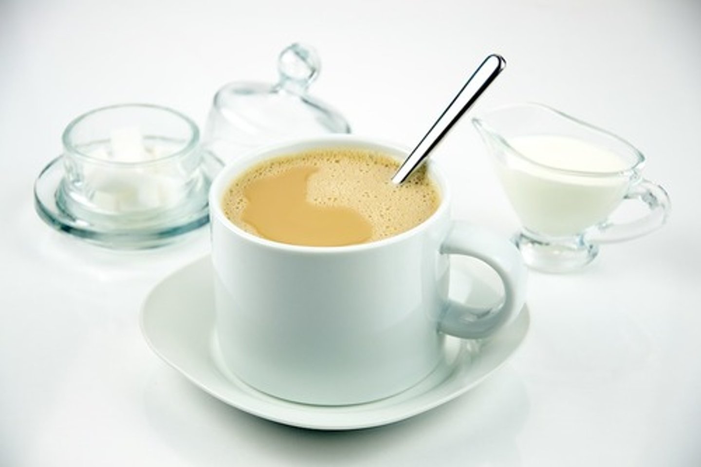 <p>a coffee with cream</p>