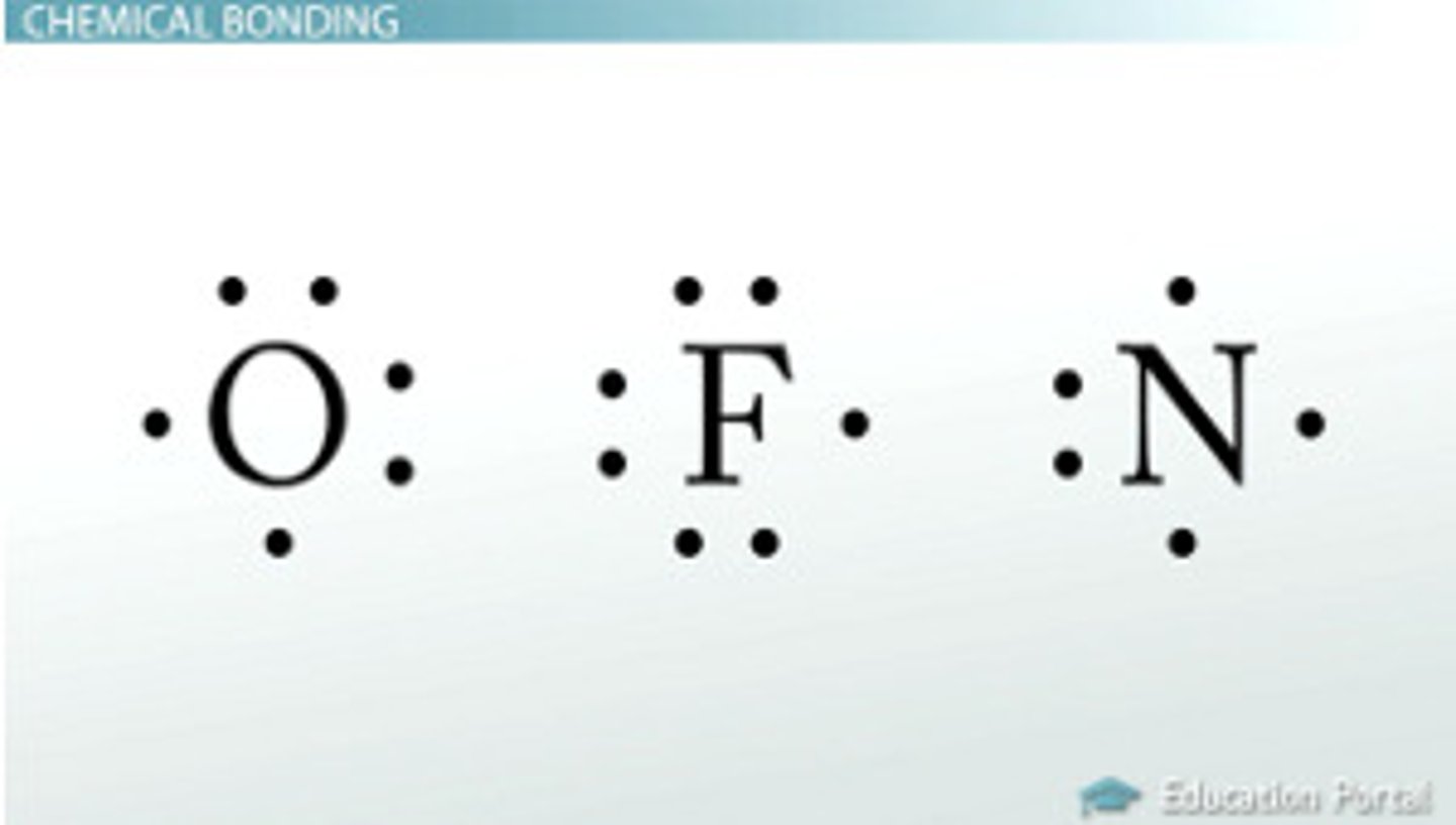 <p>Lewis Dot structures show the number of valence electrons that an atom has.</p><p>Atoms in the same group will have the same Lewis structure because they have the same number of valence electrons.</p><p>-Bond= line between the two, can be single bond, double bond, or triple bond</p><p>Anions: Lewis dot structure for anions show 8 Lewis dots (full valence shell) to show it gained electrons</p><p>Cations: Lewis structure for cations show no Lewis dots to show it lost electrons (next lowest energy level is full)</p>