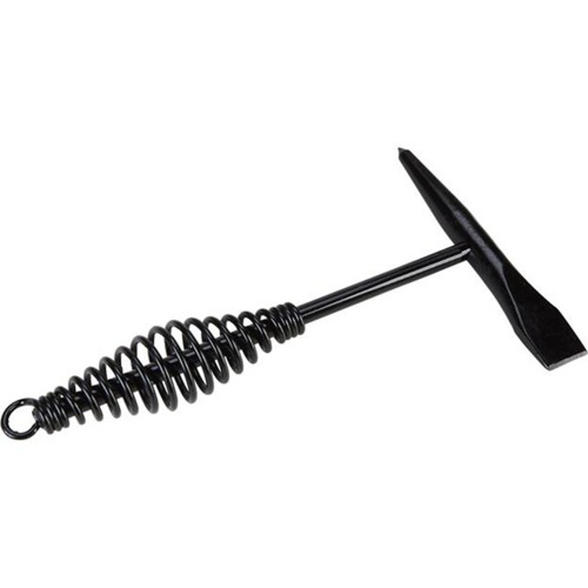 <p>Removes slag (melted welding material) after cooled; has a spring to spread heat.</p>