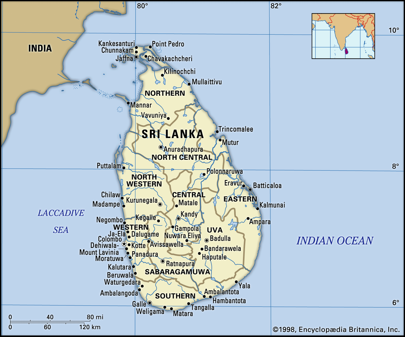 <p>A historic city in Sri Lanka, known for its role in trade and colonial history, particularly during British rule.</p><p></p><p></p>