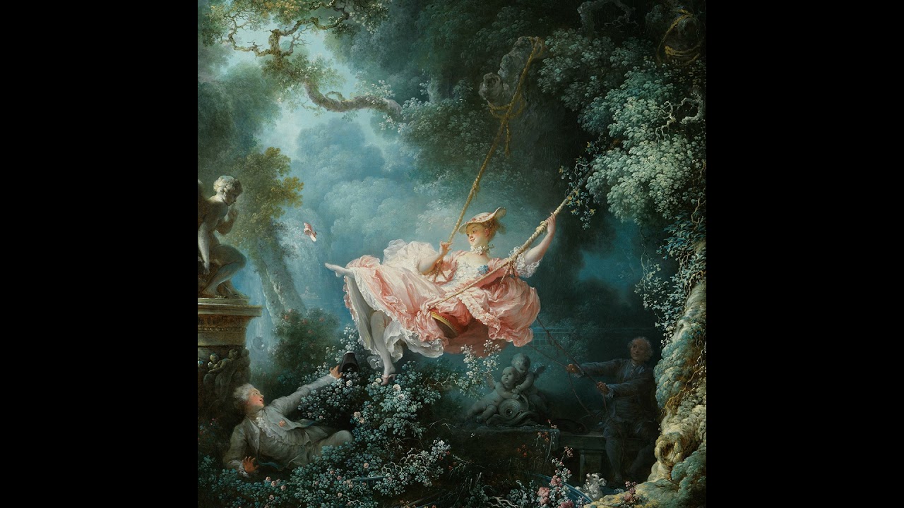 <p><span>In Jean-Honore Fragonard's painting </span><em>The Swing</em><span>, we imagine a line that connects the gaze between the flirtatious woman on the swing and her swooning suitor. This type of line is called __________________.</span></p>