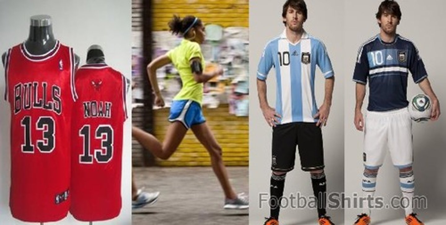 <p>sports clothes</p>