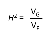 <ul><li><p>Measures the importance of genetic variation relative to total variation in the phenotype</p></li><li><p>Tells how much is related to genetics and how much to the environment</p></li></ul><p></p>