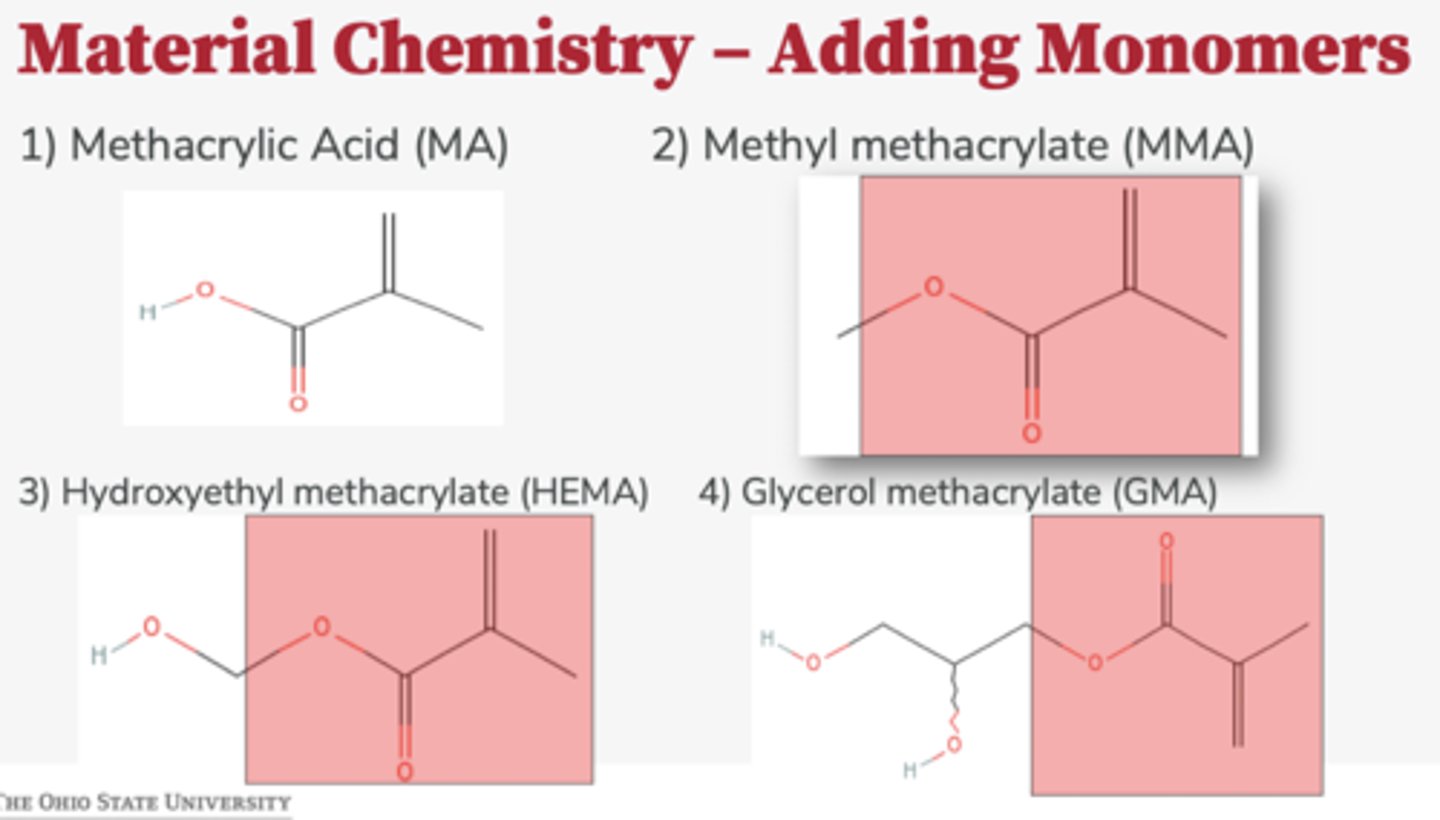 <p>methyl methacrylate (MMA)</p>