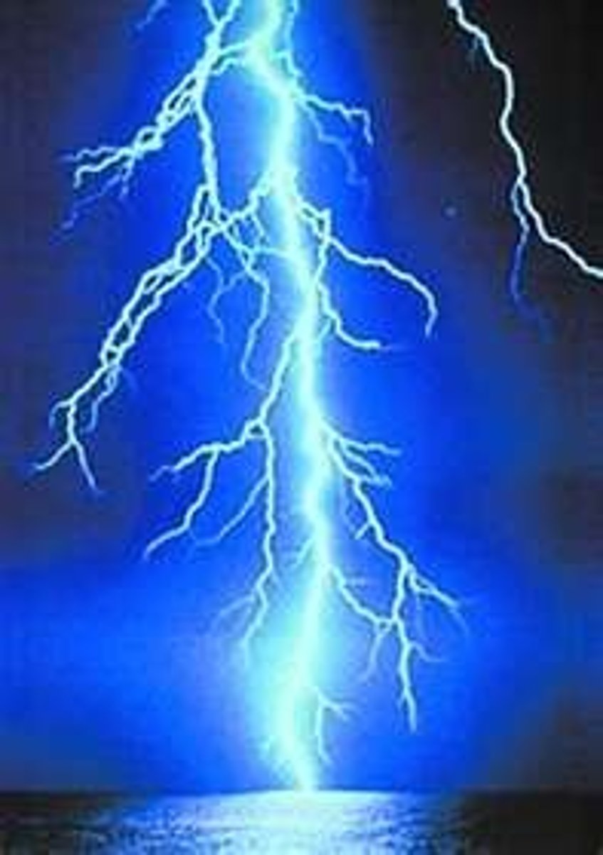 <p>diàn - electricity/lightning</p>