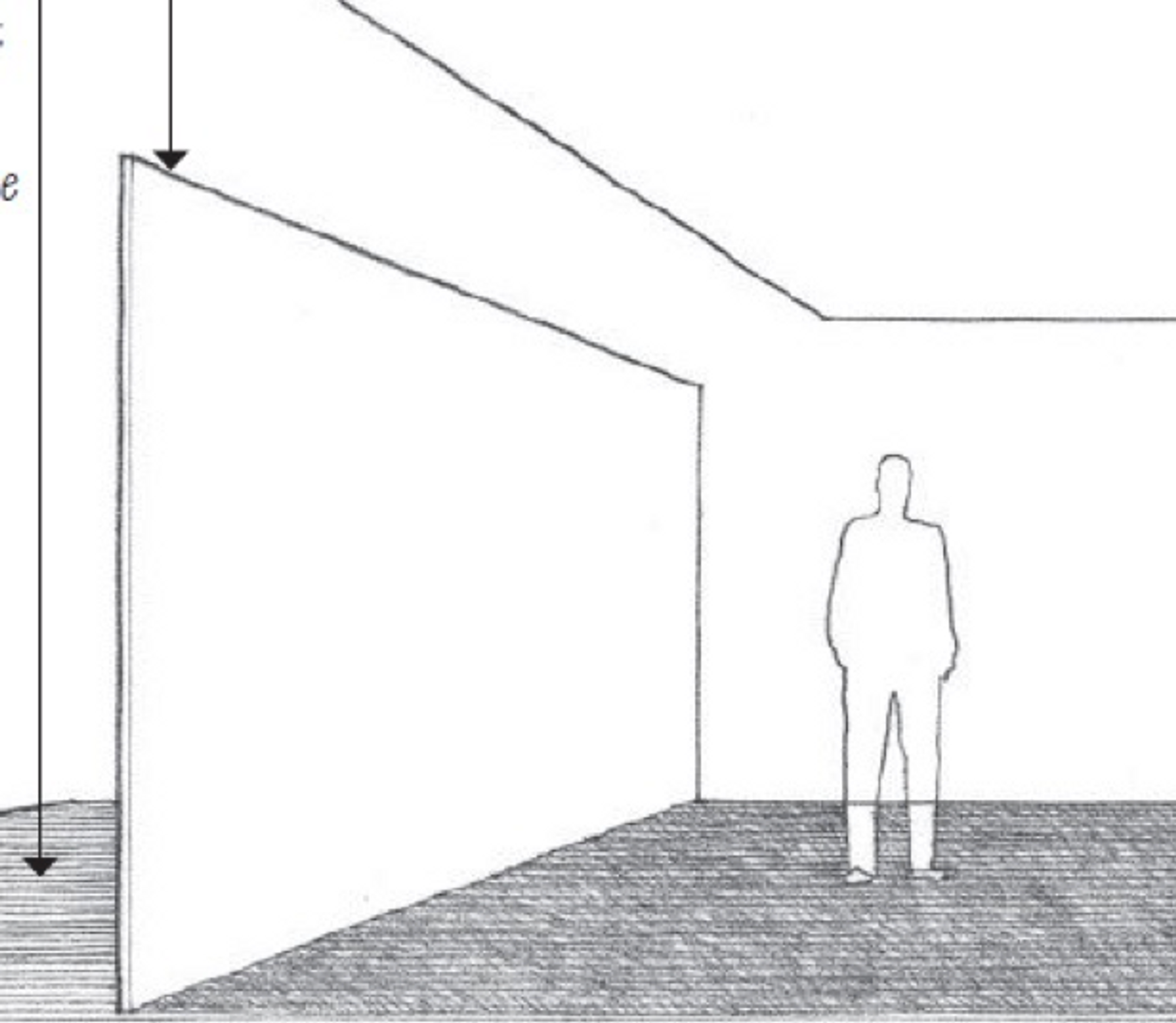 is active in our normal field of vision and vital to shaping enclosure of architectural space because of its vertical orientation