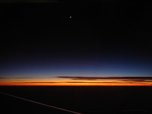 at dusk
