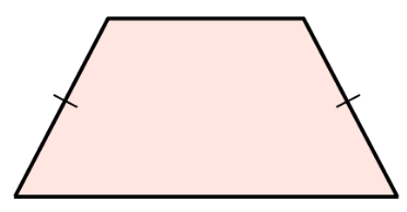 <p>A trapezoid with non-parallel sides that are equal in length.</p>