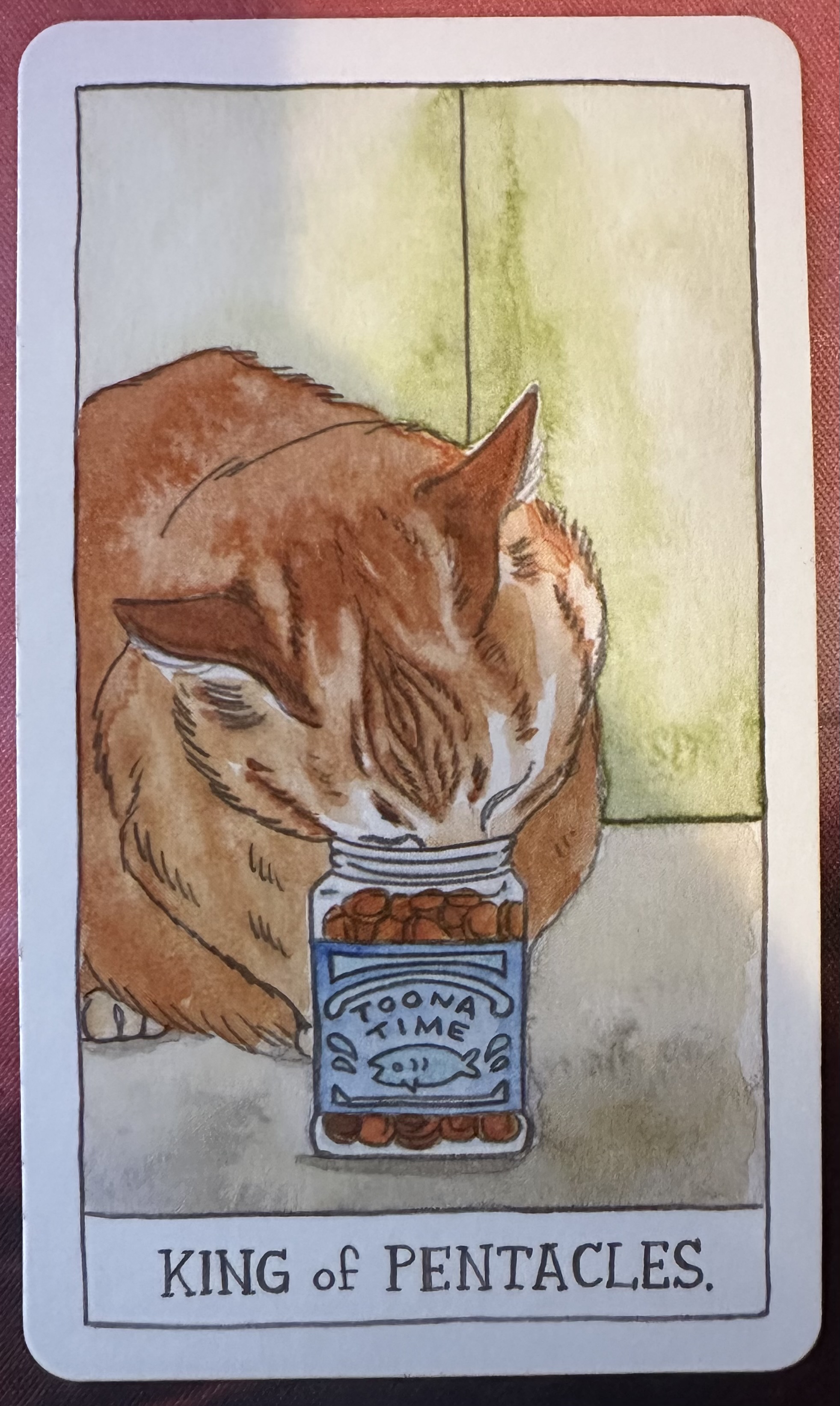 <p>King of Pentacles Upright</p>