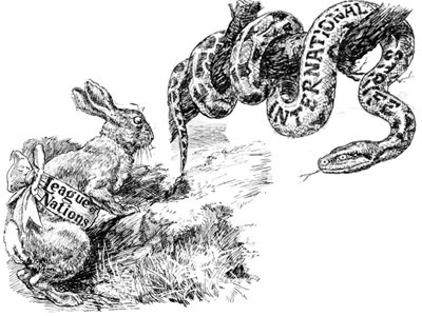 <p>This intergovernmental organization lasted from 1919-1946, was founded after World War I. Goal was to allow a way to work out international disputes top prevent future wars. U.S. refused to join because they didn't want to get pulled into another European war.</p>