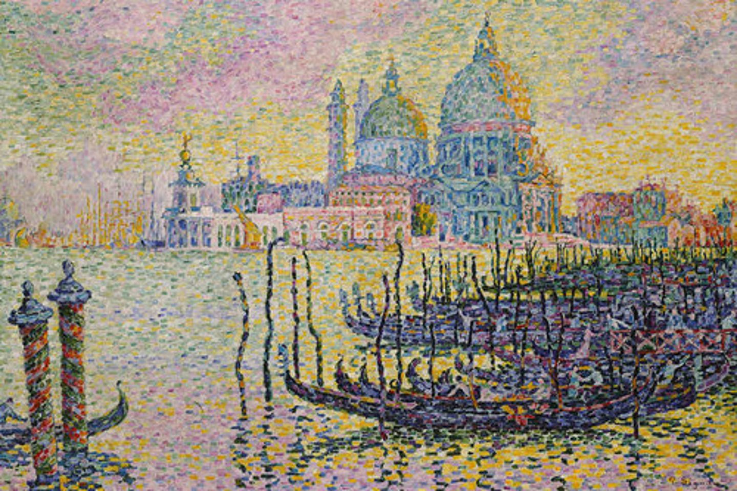 <p>Painting using loads of tiny dots to build up the colour</p><p>This technique is very time-consuming</p><p>It is usually expressive rather than realist</p><p>It can increase a painting's visual impact, making it more bold or dreamlike, and can express a strong mood/atmosphere</p>