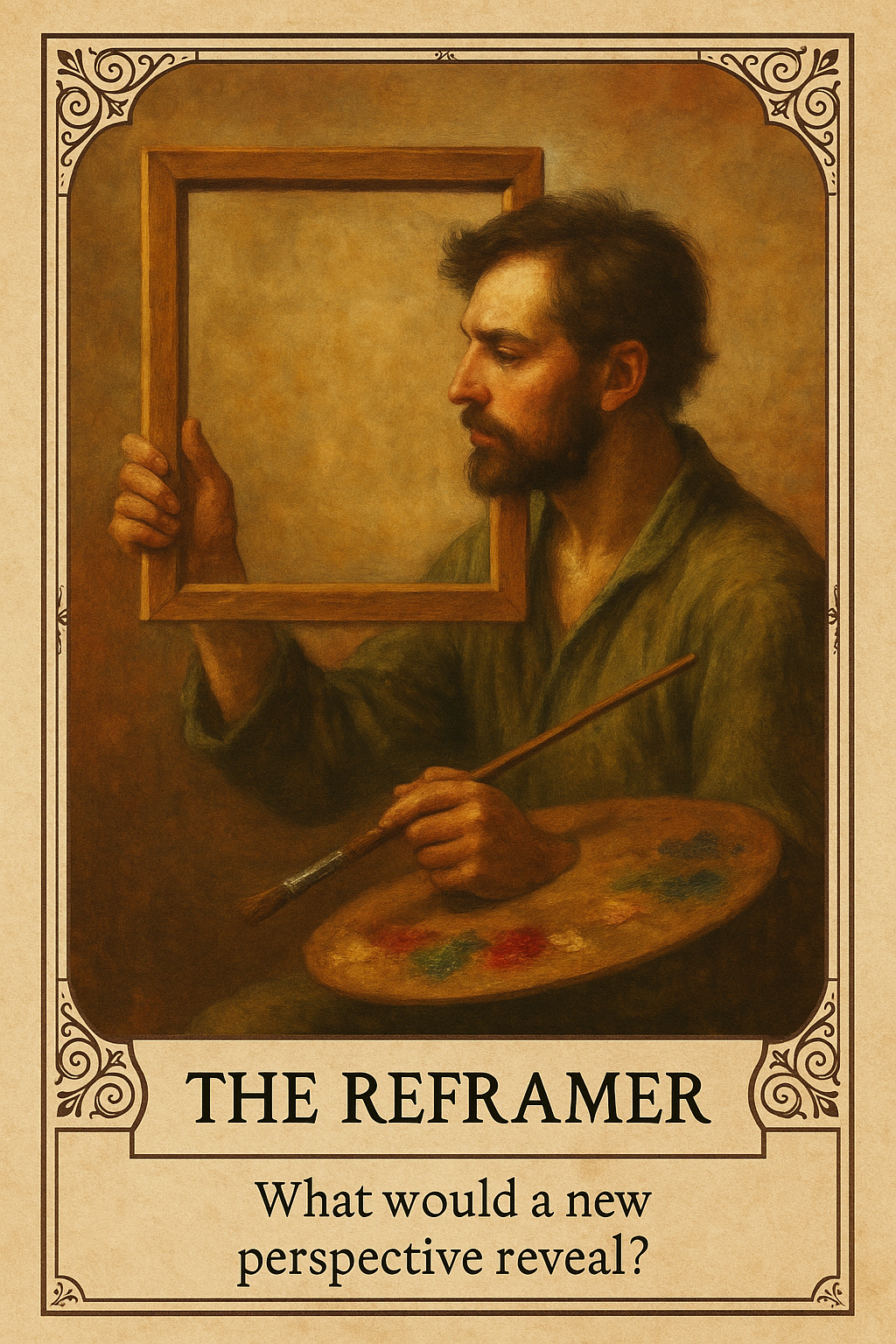 <p>What would a new perspective reveal?</p>