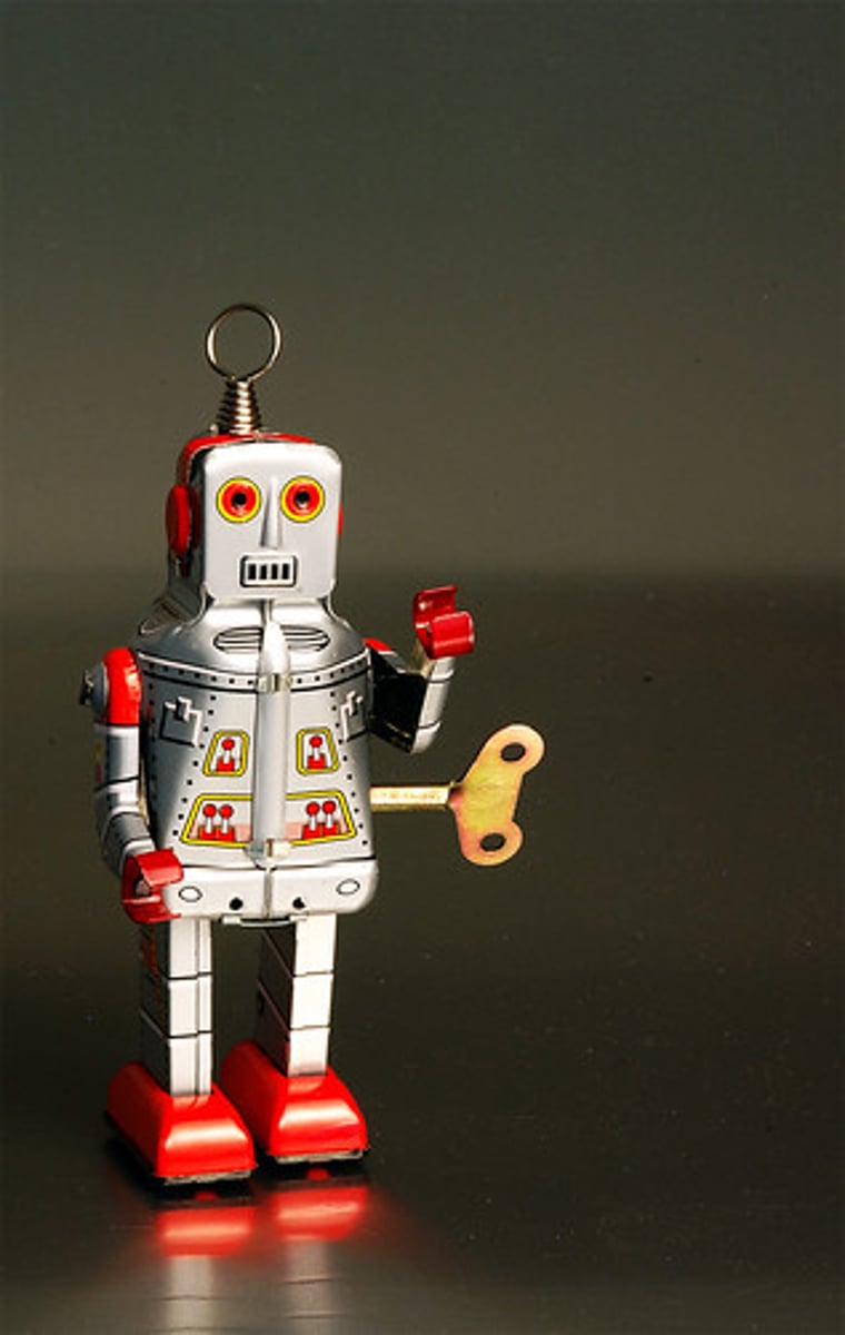 <p>Robots are used to perform physical tasks that could be dangerous to human beings or that are repetitive.</p>