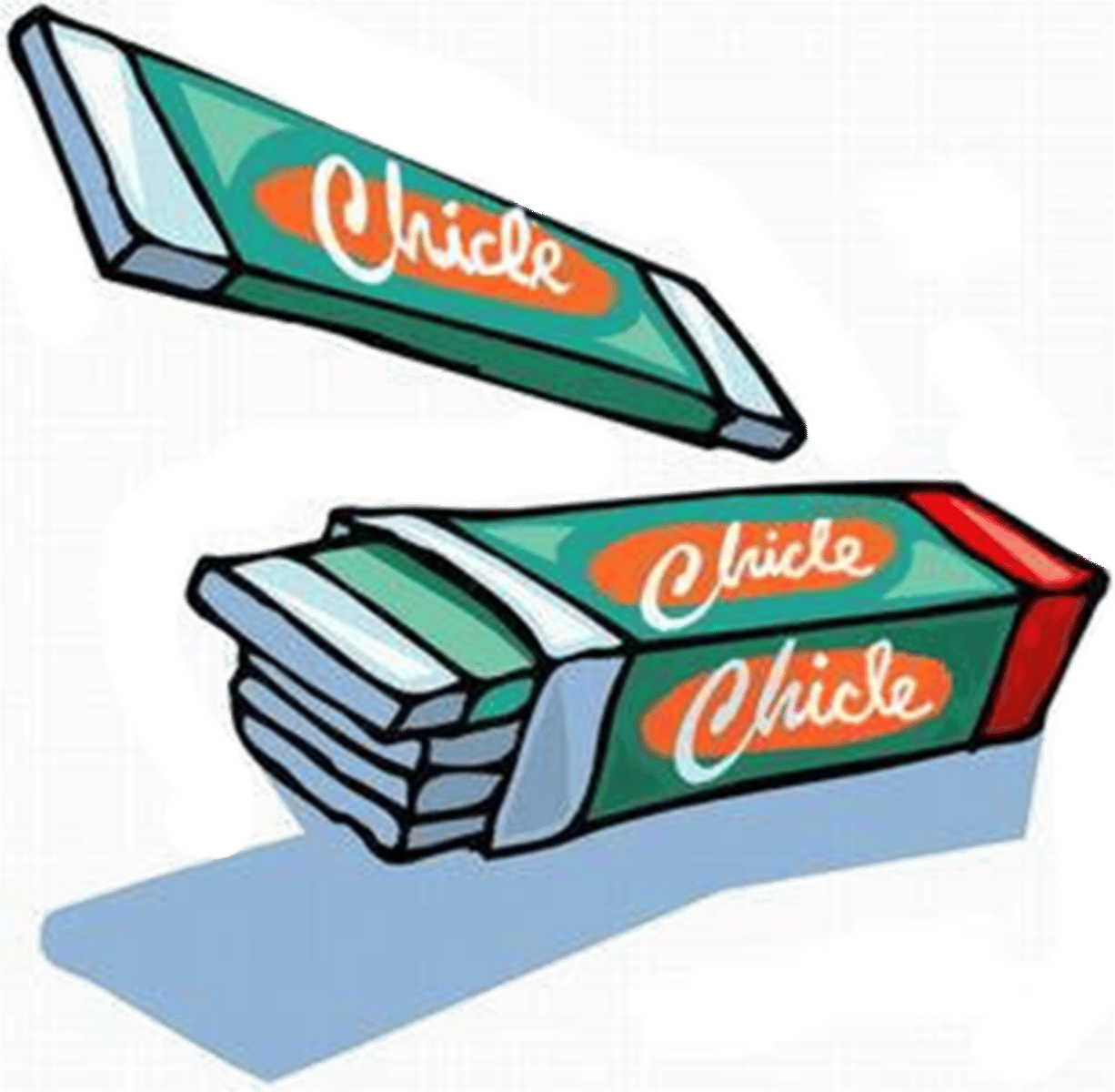 <p>a pack of gum</p>