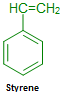 <p>an alkene on a benzene ring</p>