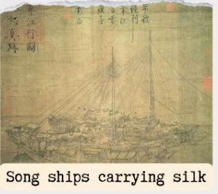 <p>● Paper Maps</p><p>● Magnetic Compass</p><p>● Cargo Ships</p><p>● Indian Ocean Trade</p><p>● The Silk Roads</p><p>● Production Innovations</p><p>● Paper Money</p>