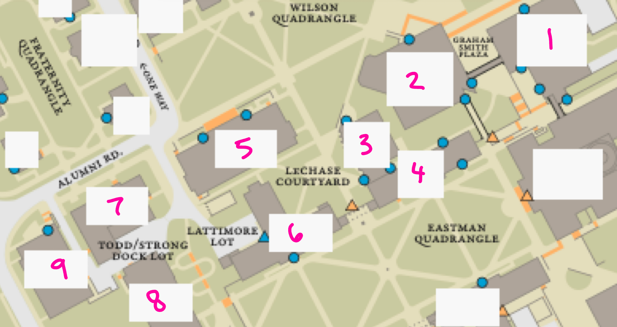<p>label the map</p>