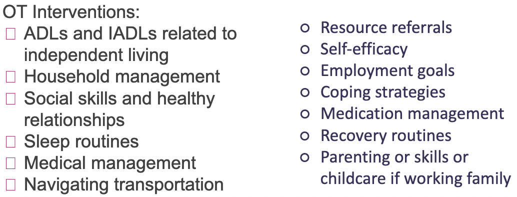 <p> individuals who are homeless and may or may not have a disability</p><p>short-term assistance with intention to move homeless persons and families as rapidly as possible into permanent housing</p><p>Time-limited financial assistance, Supported services, Avoid near-term homelessness with emphasis on <strong>connecting to long-term resources</strong></p>