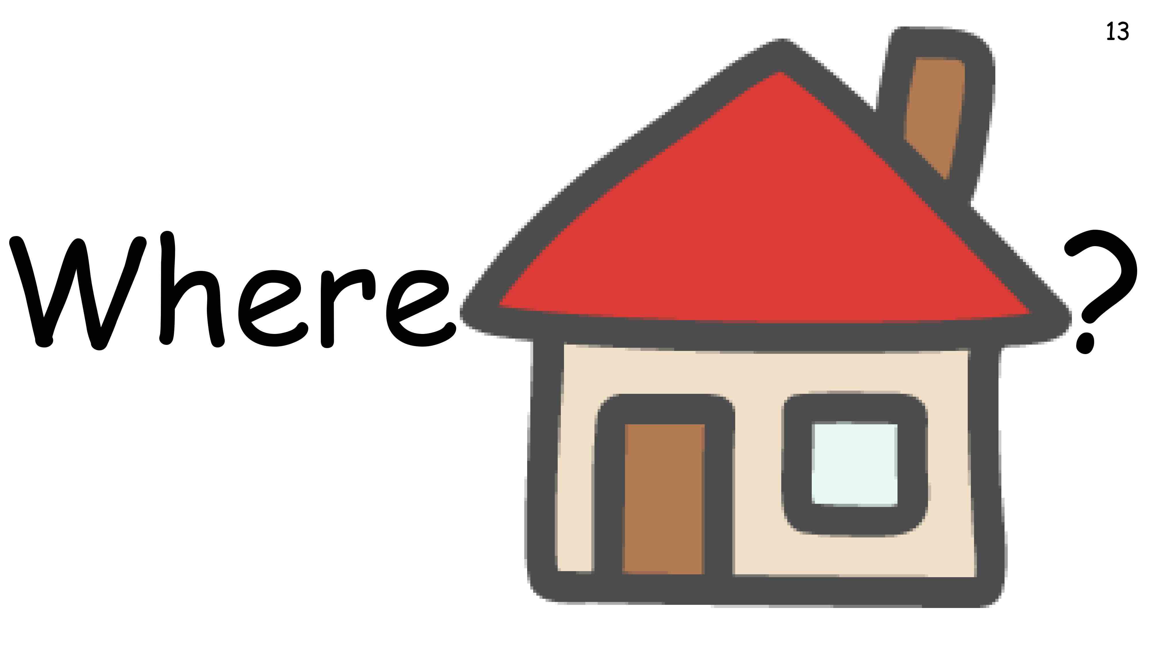 <p>Where do you live?</p>