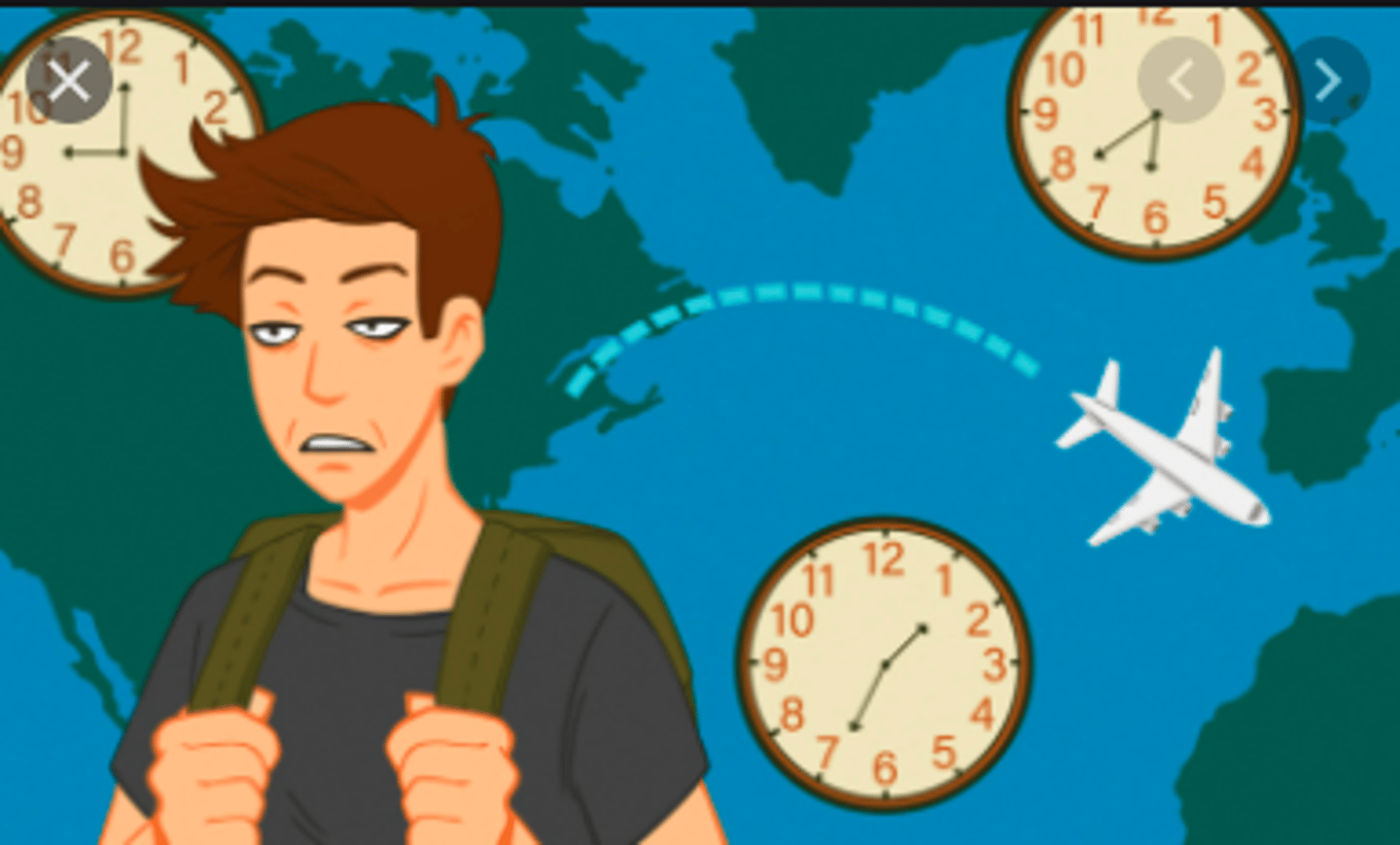 <p>jetlag</p>