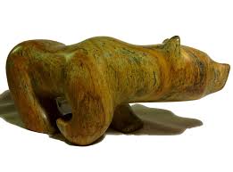 <p>this soapstone carving by Charles brown is called what?</p>