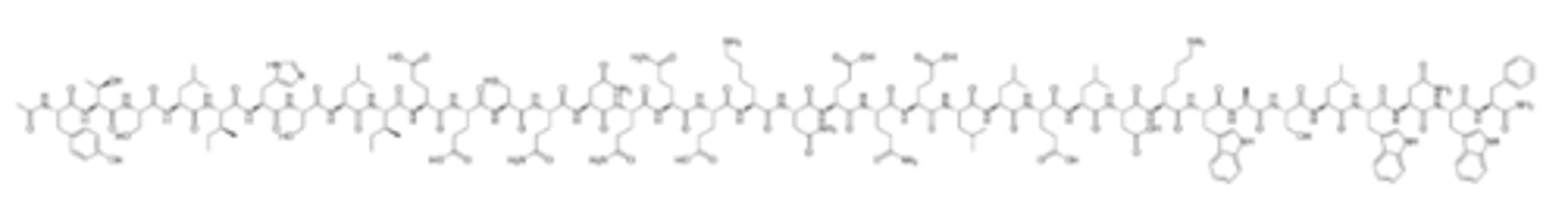 <p>36-amino acid peptide that binds to gp41 and prevents the conformational change that is required for membrane fusion</p>