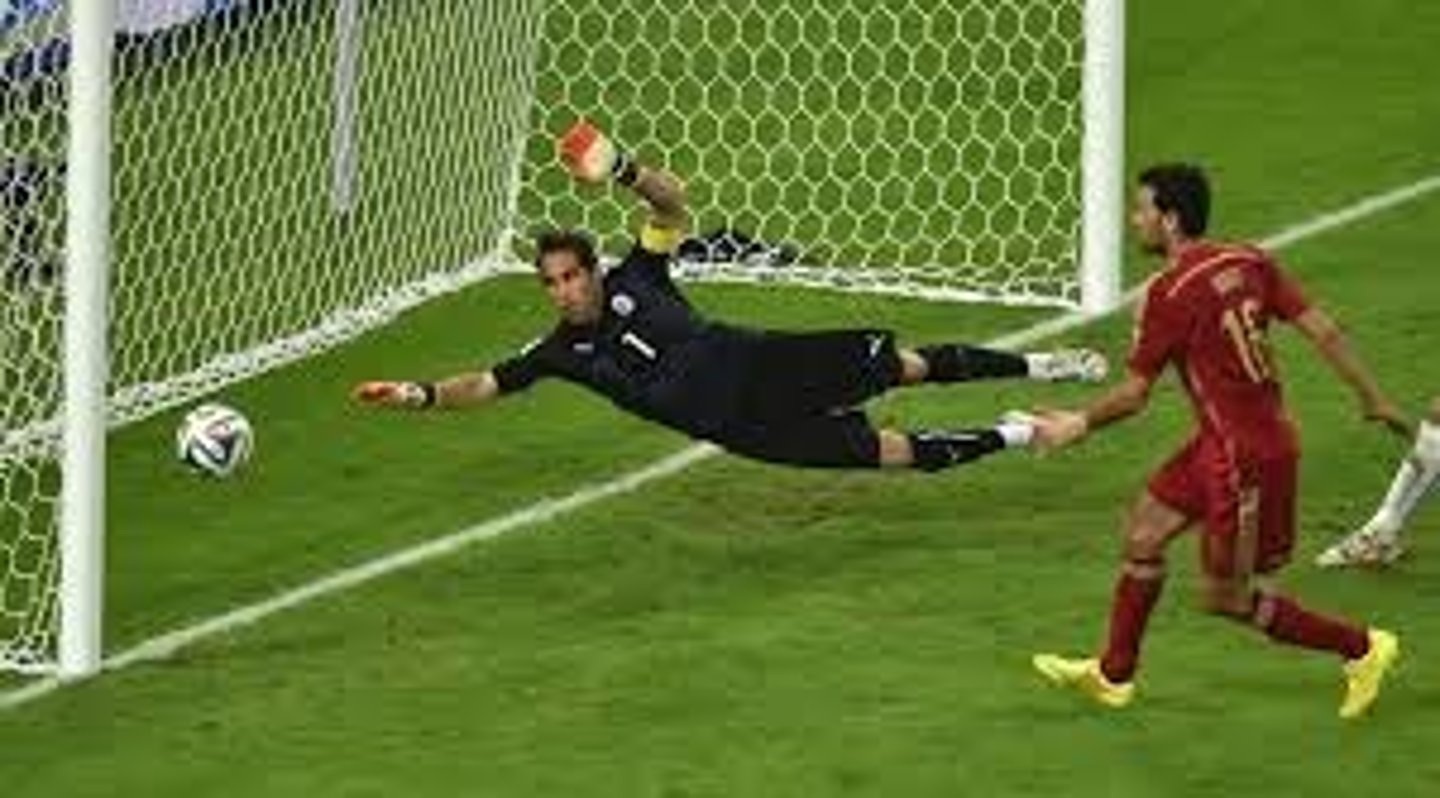 <p>to score a goal</p>