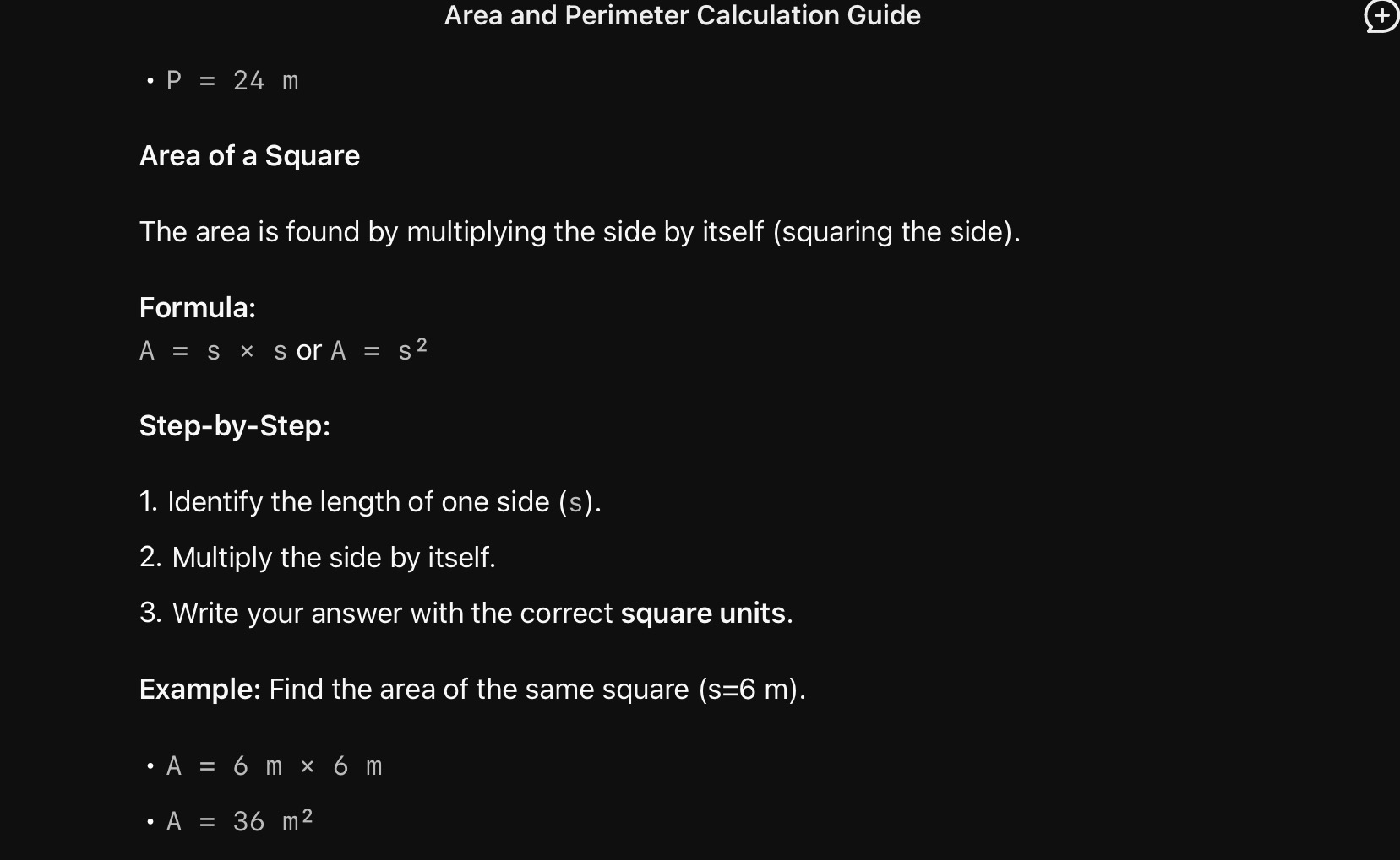 <p>length(width) &amp; base(height)</p>