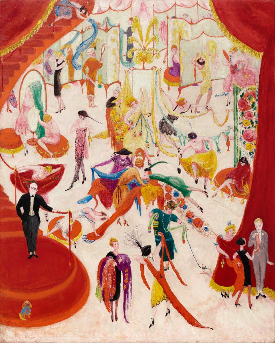 <p>Who painted "Spring Sale at Bendel’s" in 1921?</p>