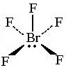 <ul><li><p>Central atom has 6 electron pairs</p></li><li><p>One lone pair</p></li><li><p>d²sp³ hybridization</p></li><li><p>Ex. BrF₅, IF₅</p></li></ul>