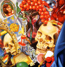 <p><span>What type of work is Audrey Flack's,</span><em> Wheel of Fortune</em><span>?</span></p>