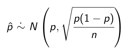 <p>When the sample size (n) is high (<strong>How high??)</strong></p>