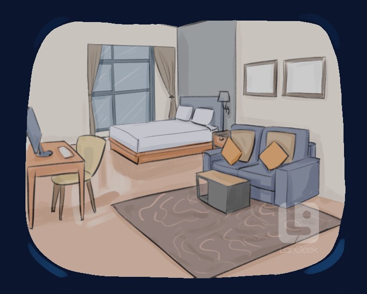 <p>căn hộ nhỏ 1 phòng chính</p>