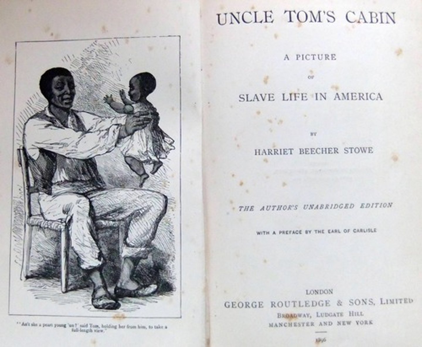 <p>Harriet Beecher Stowe's widely read novel that dramatized the horrors of slavery. It heightened Northern support for abolitions and escalated the sectional conflict.</p>