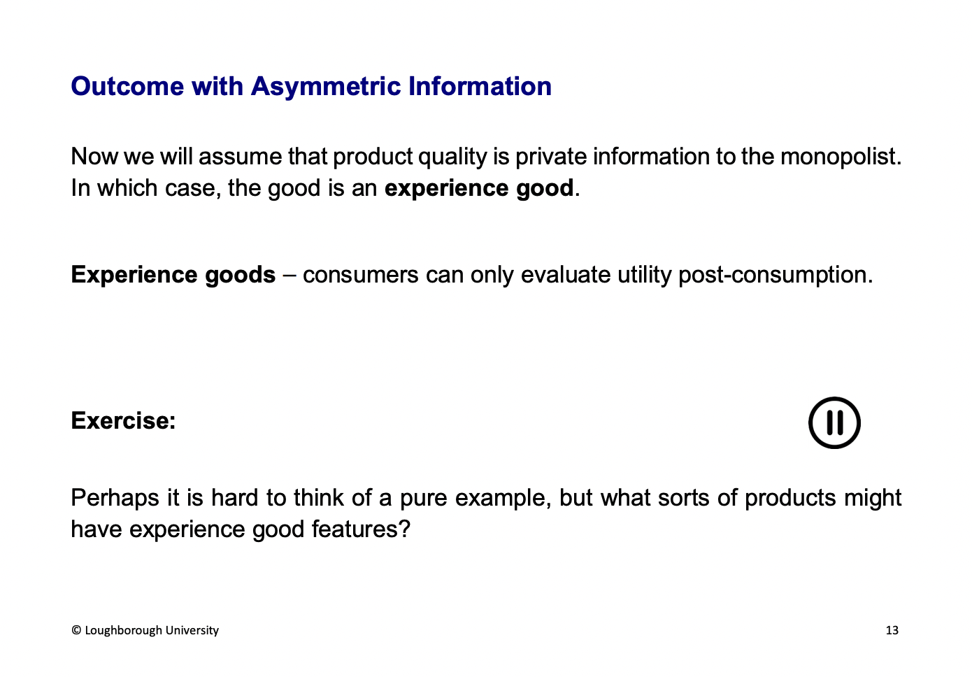 <p>Second hand cars, food, haircuts</p>