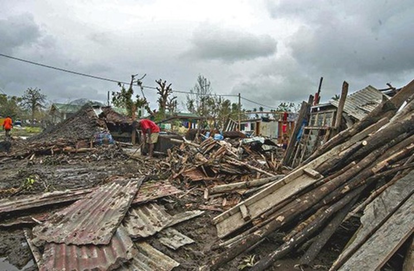 <p>create problems for someone/something</p>